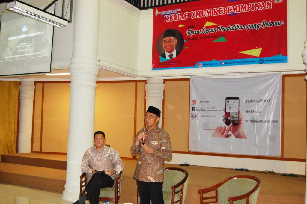 Mendikbud Ri Prof Dr Muhadjir Effendy M A P Memberikan Kuliah